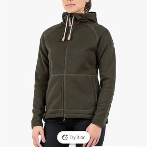 Fjallraven Ovik Fleece Zip-Up Hoodie Jacket